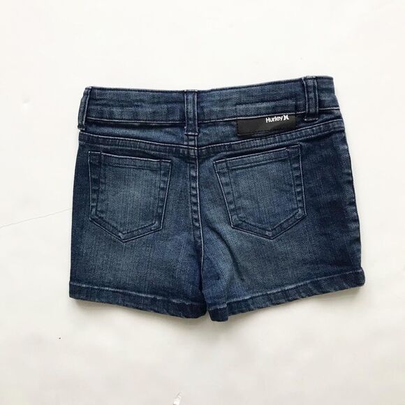 Hurley dark wash denim shorts EUC 3T - Picture 5 of 6